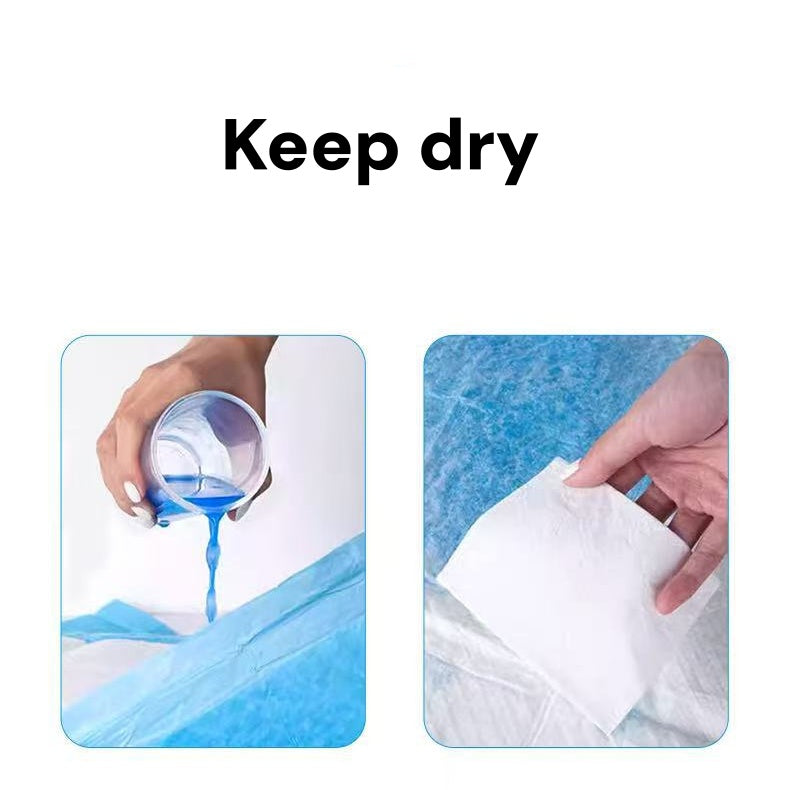 Dog Pee Pads - 5-Layer Leak-Proof, S 18x13" for Puppy Potty Training