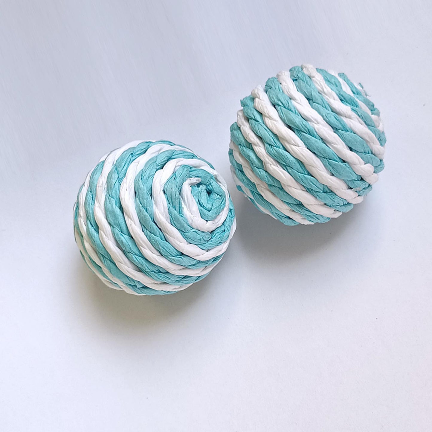 Sisal Cat Toy Balls - 1.6inch Scratch-Resistant, Chew & Teething Interactive Cat Toys