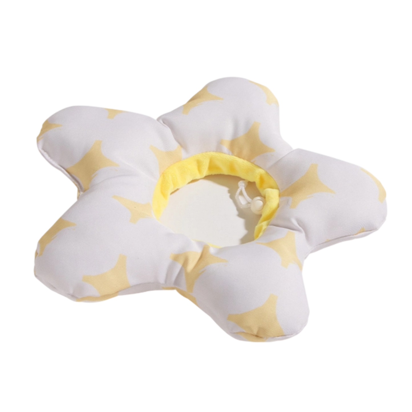 Soft Floral Cat Dog Cone - Waterproof Adjustable Recovery Collar, Anti-Lick/Bite Post-Surgery