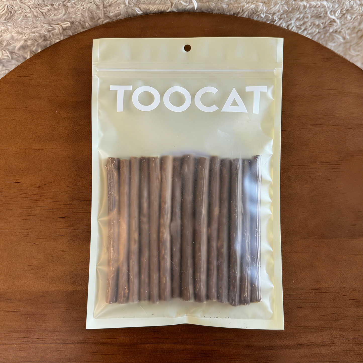 Soft Plush Cat Toy - Silvervine Chew Molar Toy, Self-Play Boredom Buster for Cats