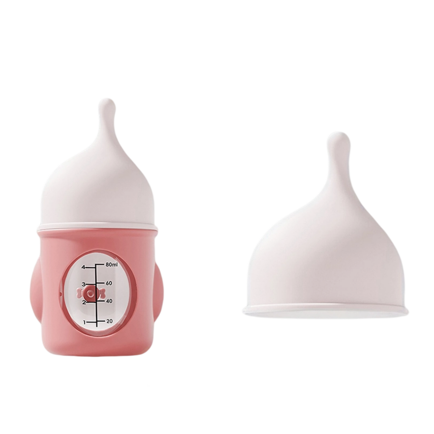 Food-Grade Silicone Pet Feeding Bottle - Anti-Choke Nipple for Newborn Kittens & Puppies