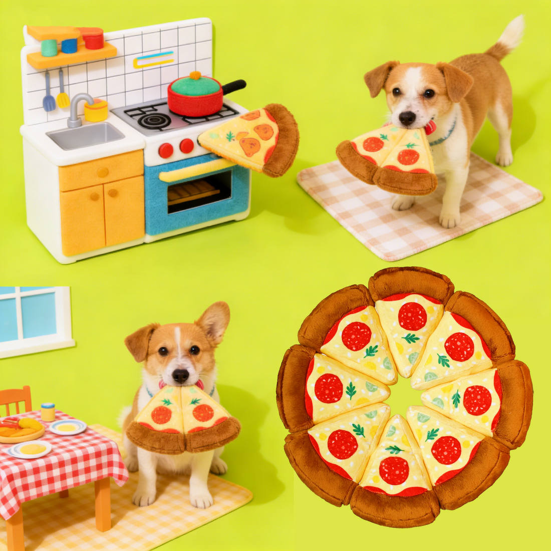 Pizza Squeaky Dog Toy: A Slice of Fun for Your Pup