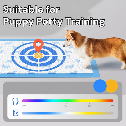 Dog Pee Pads - 7-Layer Leak-Proof, Super Absorbent, S/M/L, for Puppy Potty Training