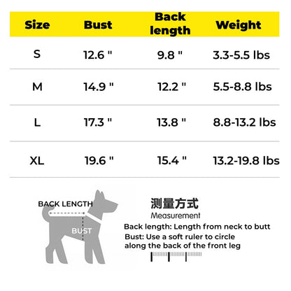 Small Dog Recovery Suit - Elastic Snap Closure, Anti-Lick Spay Surgery Onesie Pet Outfit