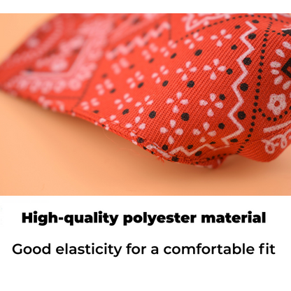4pcs Pet Bandanas - Printed Triangle Scarf Collar, Saliva Towel for Cats & Dogs