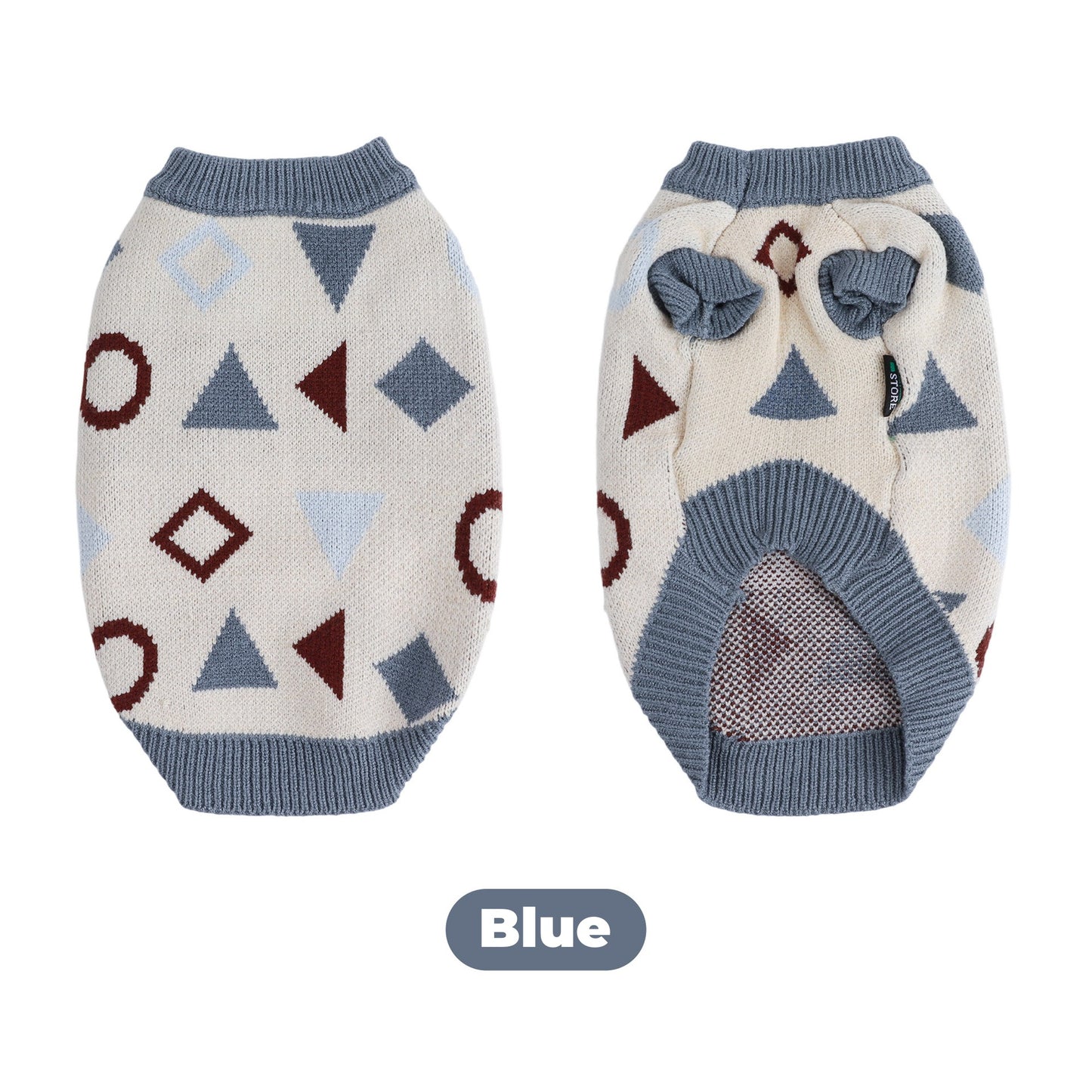Warm Christmas Dog Sweater - Cozy Pullover for Small Puppies, French Bulldog & Pitbull