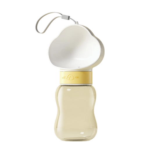 Portable Dog Water Bottle - 20.3 oz Outdoor Pet Water Dispenser for Cats Puppies Travel/Walking