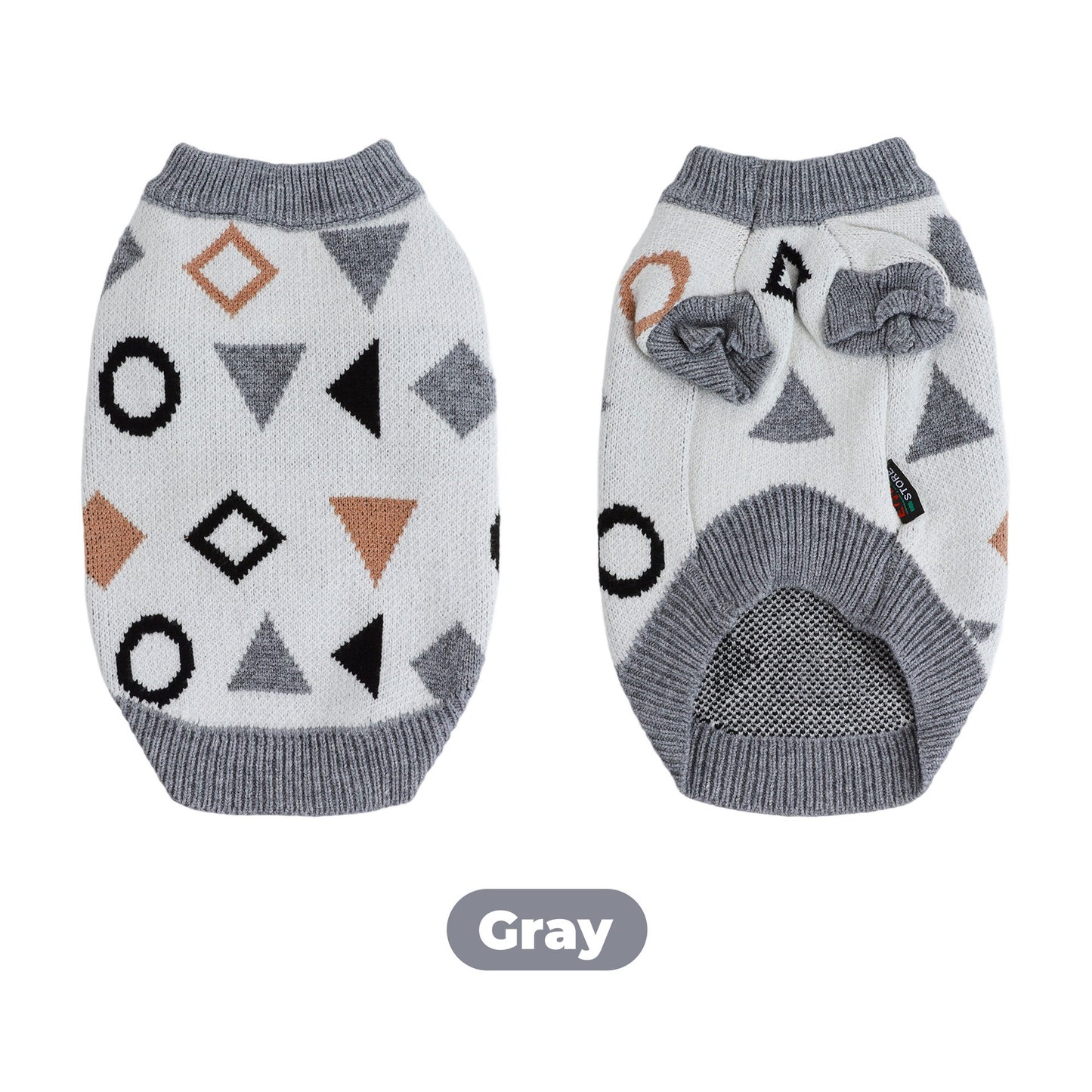 Warm Christmas Dog Sweater - Cozy Pullover for Small Puppies, French Bulldog & Pitbull