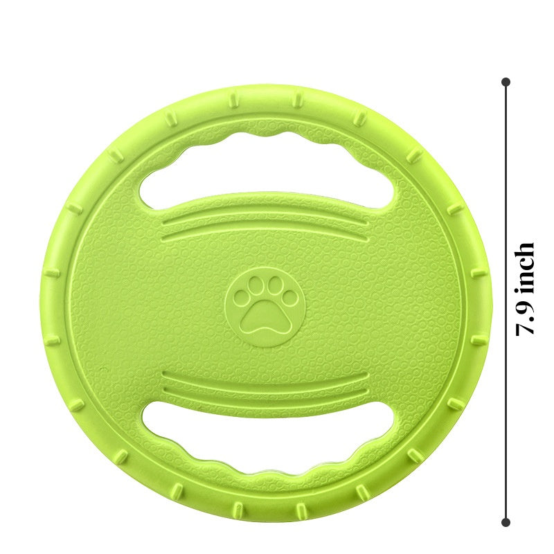 Dog Flying Disc Toy - Steering Wheel Shape, Foam Material, Safe Interactive Fetch Toy for Dogs