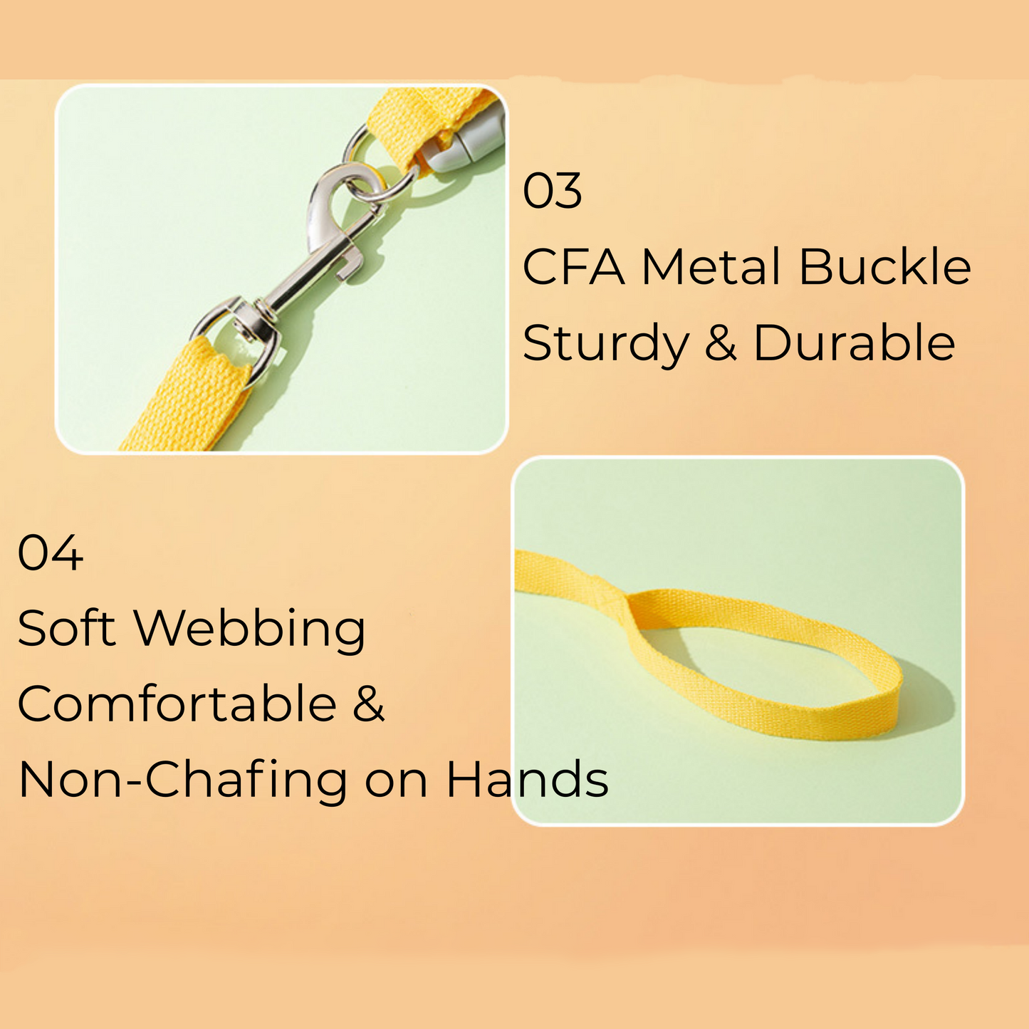 No Pull Dog Harness with Multi function Dog Leash - 3D Cartoon, Soft Adjustable No-Choke for Extra-Small/Small Medium Dogs