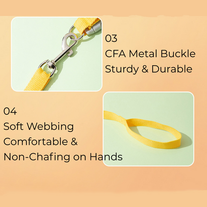 No Pull Dog Harness with Multi function Dog Leash - 3D Cartoon, Soft Adjustable No-Choke for Extra-Small/Small Medium Dogs