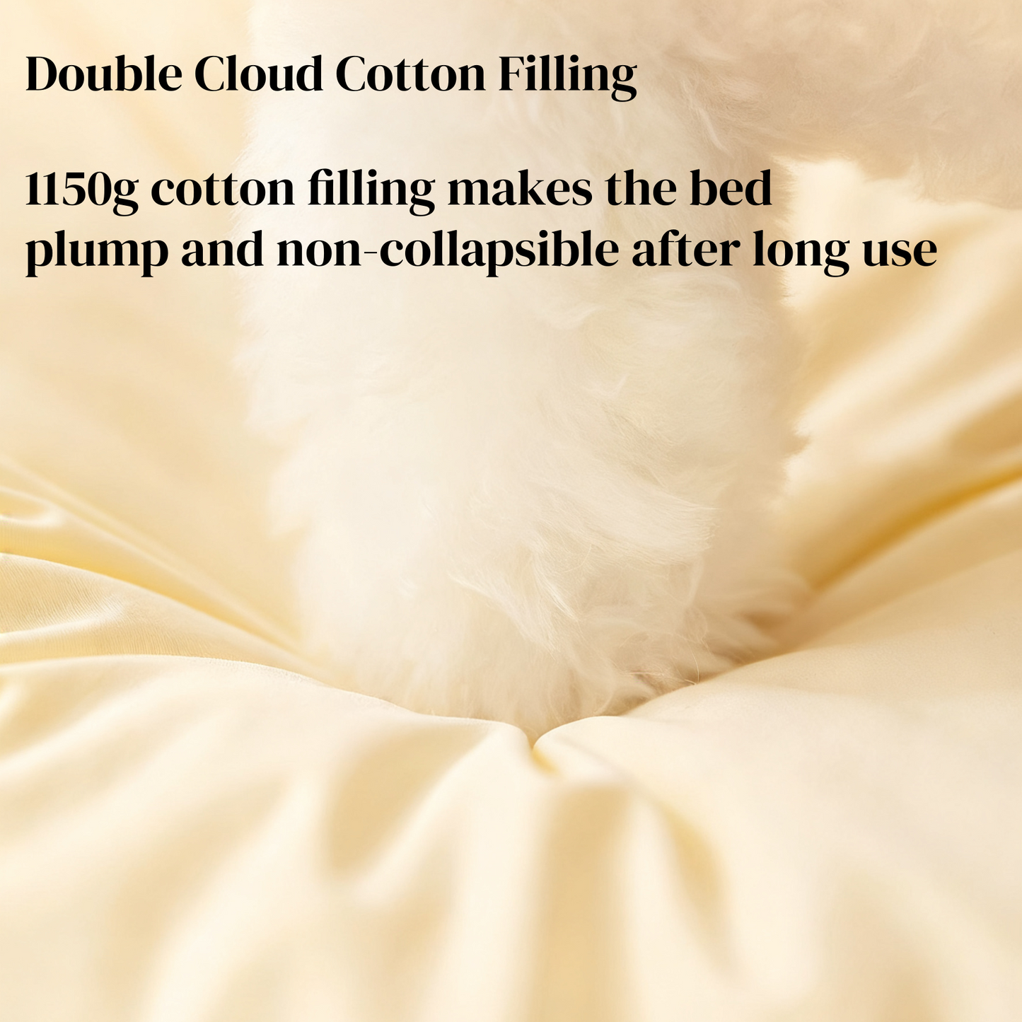 Pet Couch Bed - Removable Washable Cover, Pillow Included, Cute Lounge for Cats & Dogs with Floral Print & Ruffle Details