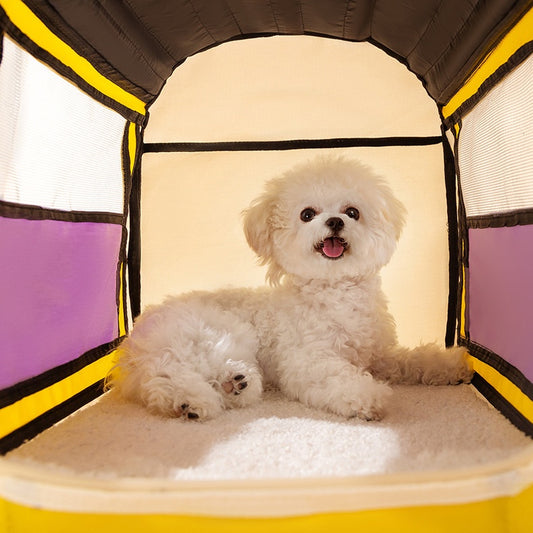 4-in-1 Dog Car Bed - Waterproof Foldable, Breathable Large Space Multifunctional Pet Nest