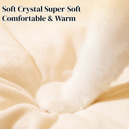 Winter Cat Teepee Tent Bed,Warm Indoor Pet Tent House for Cats(S-XL)