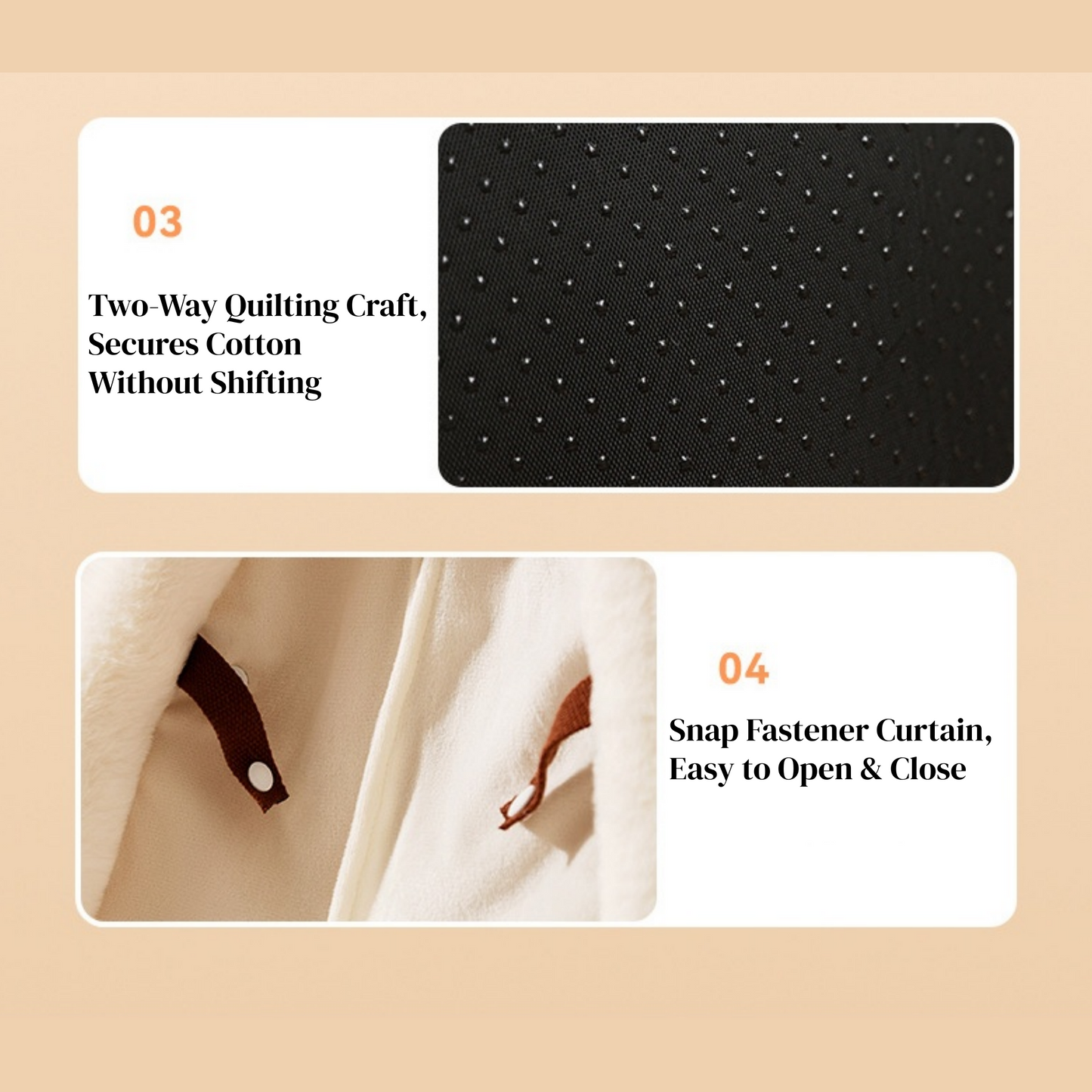 Winter Cat Teepee Tent Bed,Warm Indoor Pet Tent House for Cats(S-XL)