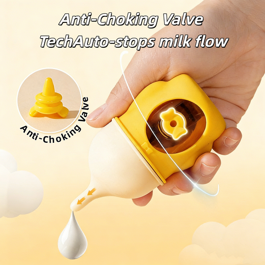 Food-Grade Silicone Pet Feeding Bottle - Anti-Choke Nipple for Newborn Kittens & Puppies