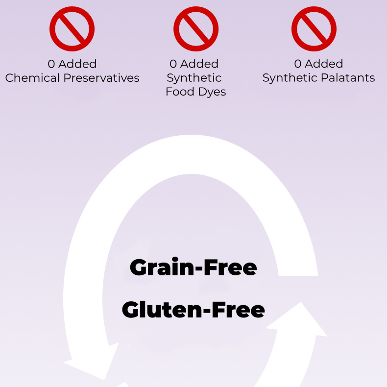 Wholesale Freeze-Dried Cat Food - Grain-Free, Hypoallergenic & Easy to Digest, All Life Stages (3.3-44lbs)