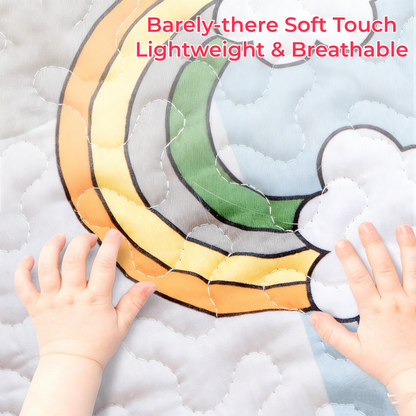 Non-Slip Washable Pet Mat - Reusable Dog Cat Sleep Pad, All-Season Litter Mat