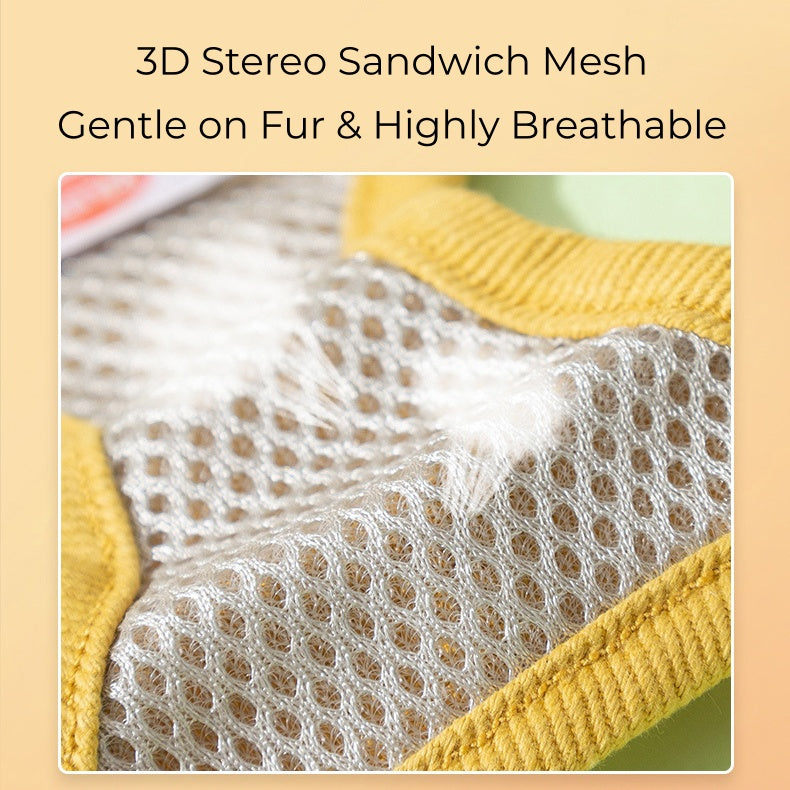 No Pull Dog Harness with Multi function Dog Leash - 3D Cartoon, Soft Adjustable No-Choke for Extra-Small/Small Medium Dogs