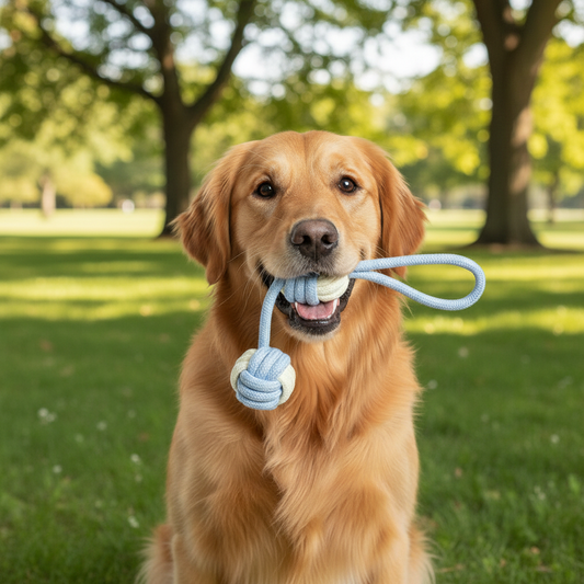 金毛犬公园场景