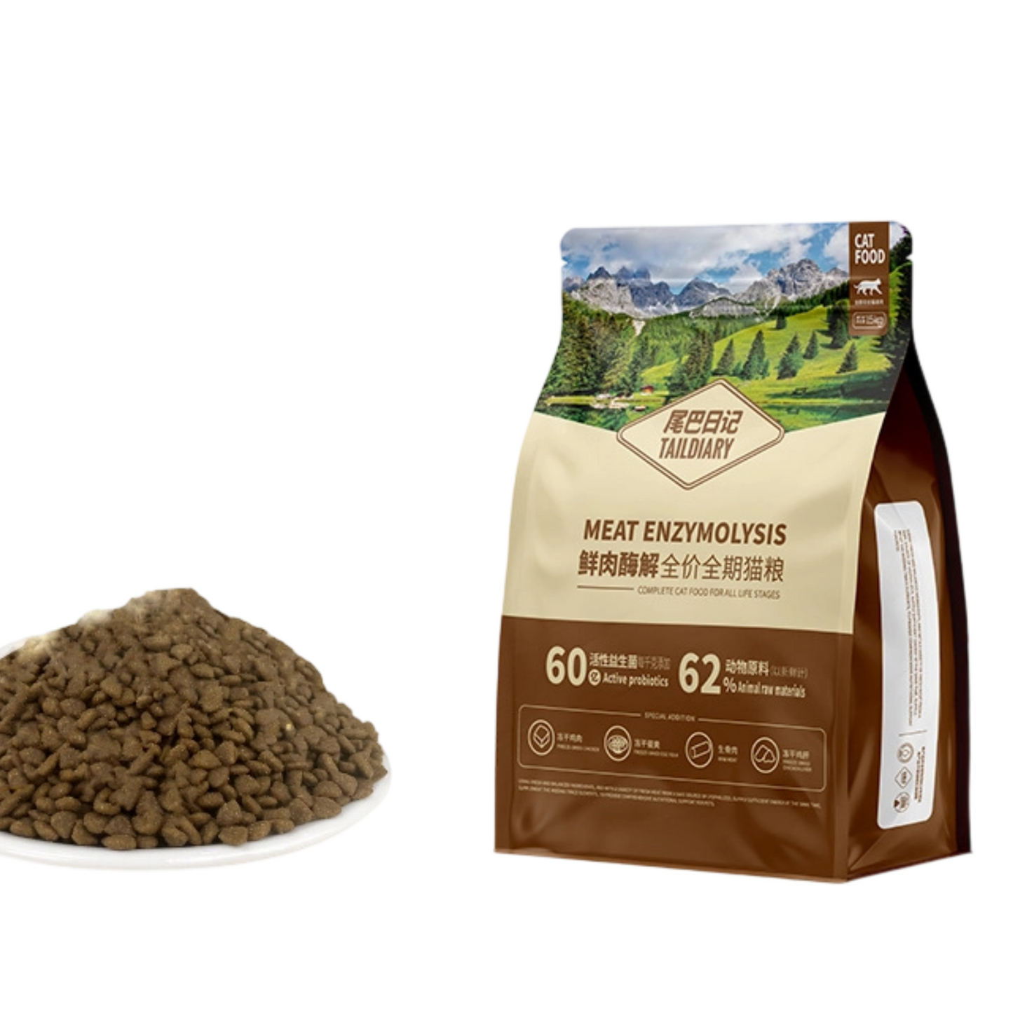 Freeze-Dried Cat Food - Wholesale Grain-Free, 3.3-44lbs Complete for All Life Stages