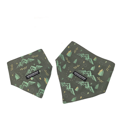 Pet Bandanas - Stylish Triangle Bib Scarf, Photo Prop Kerchief for Large Dogs Labrador & Daily Wear