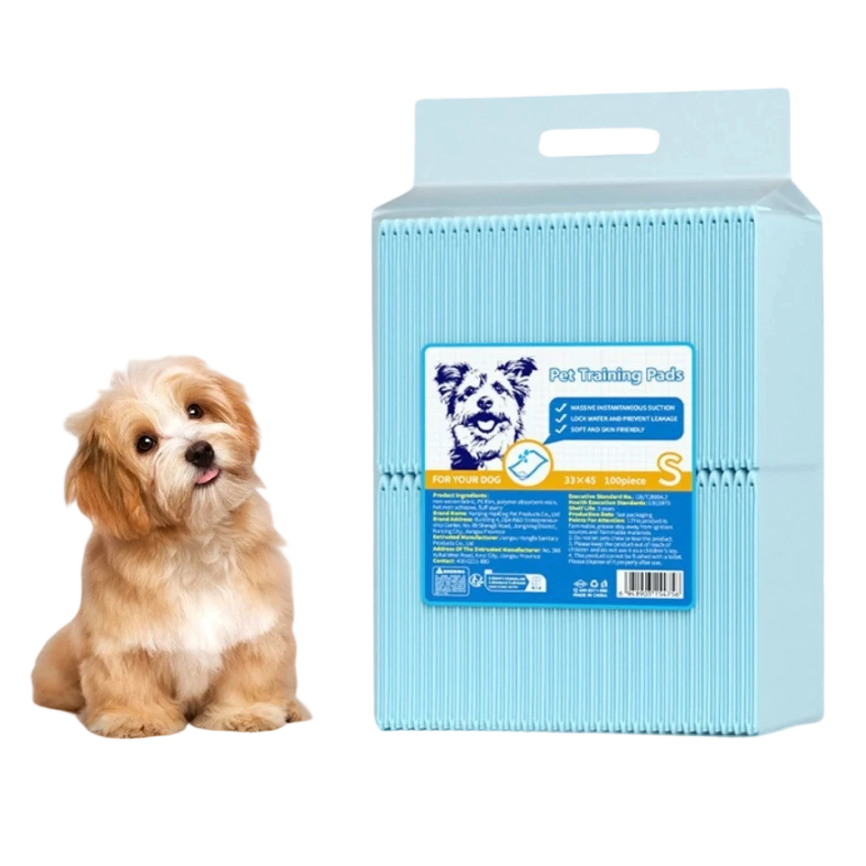 Dog Pee Pads - 7-Layer Leak-Proof, Super Absorbent, S/M/L, for Puppy Potty Training