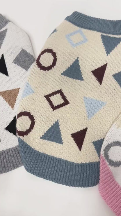 Warm Christmas Dog Sweater - Cozy Pullover for Small Puppies, French Bulldog & Pitbull